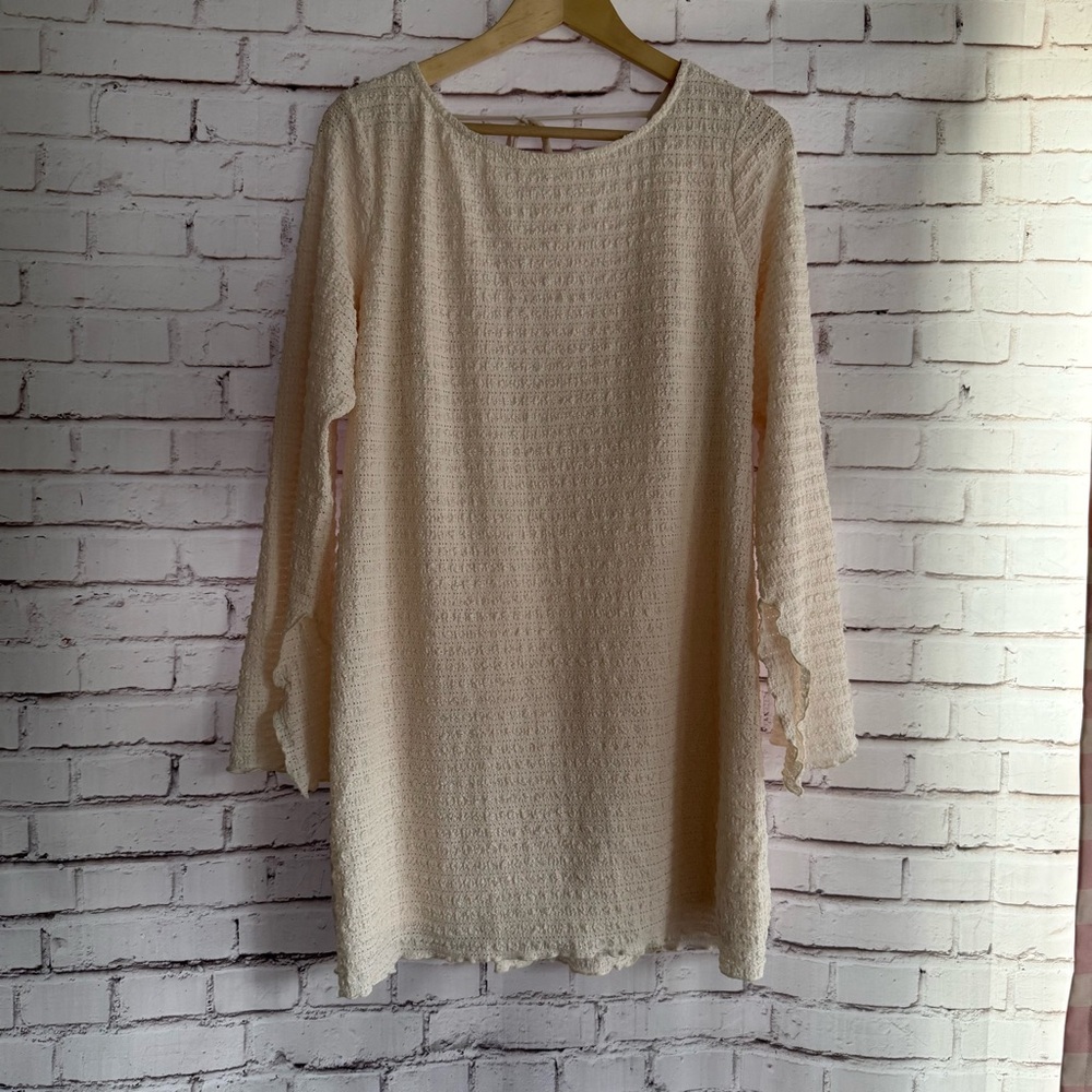 Wild Fable Cream Lace Dress‎